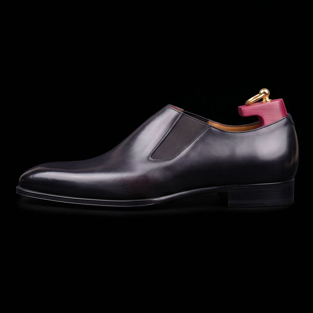 Black Demi Chelsea Shoes