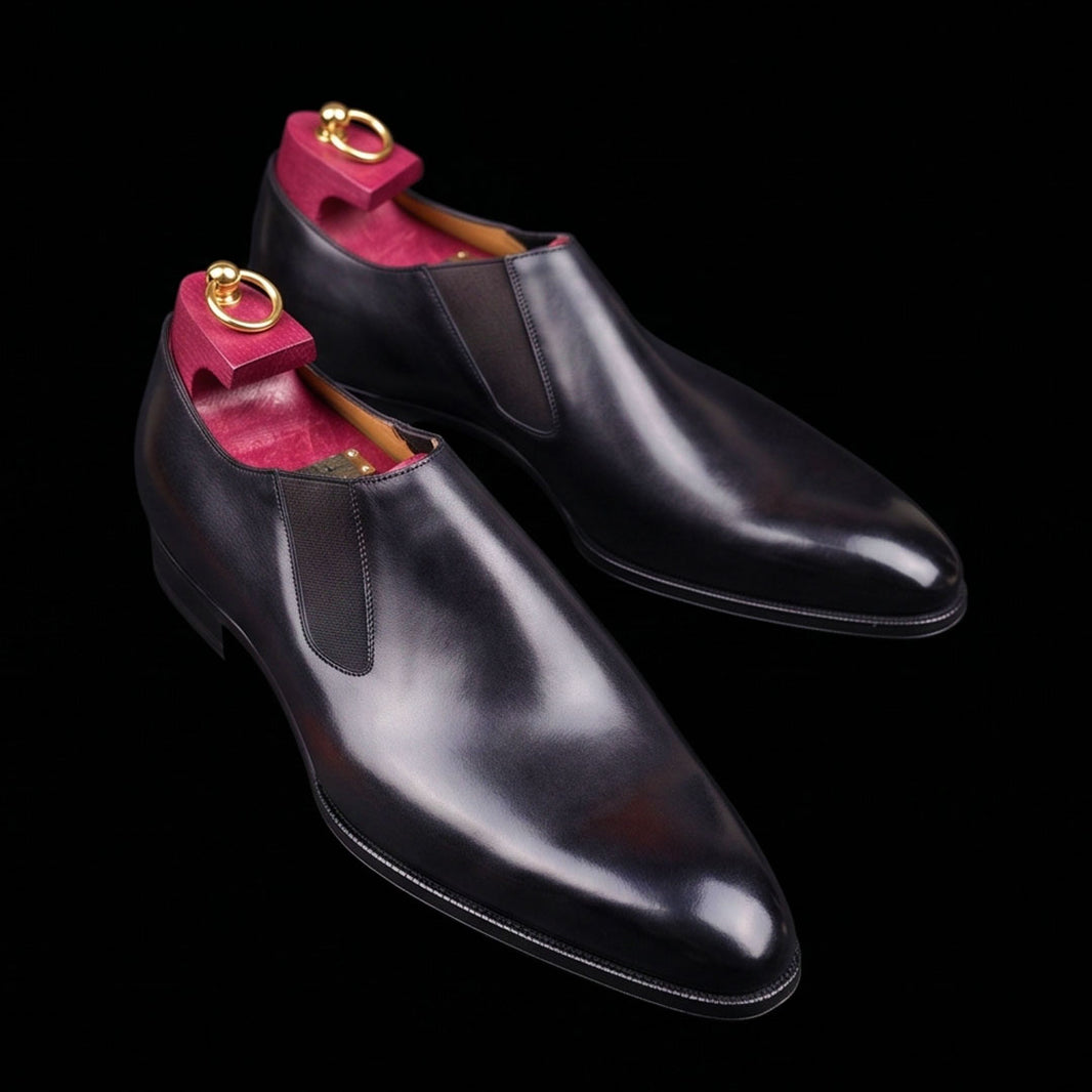 Black Demi Chelsea Shoes