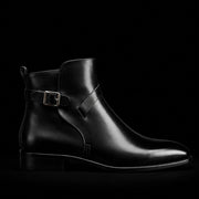 The Cobbler – Black Calf Leather Jodhpur Boots