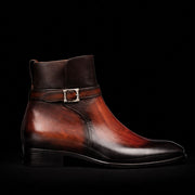 The Ghillie – Brown Patina Jodhpur Ankle Boots
