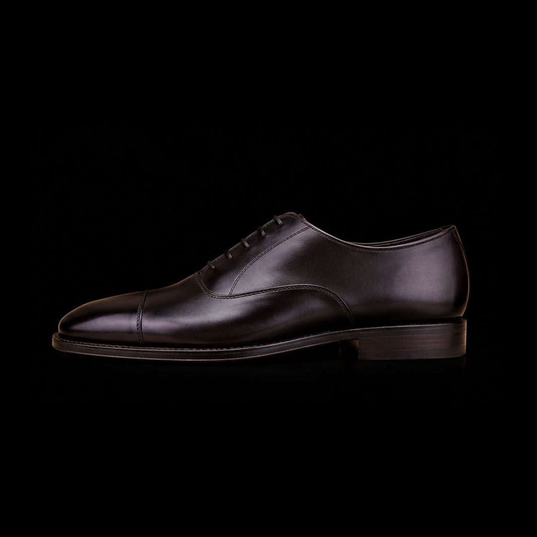 Men's Black Leather Formal Oxford Shoes