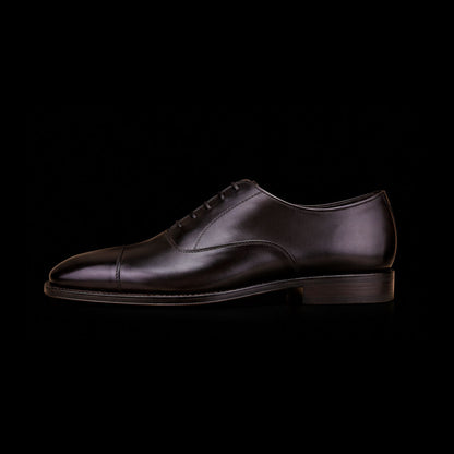 Men's Black Leather Formal Oxford Shoes