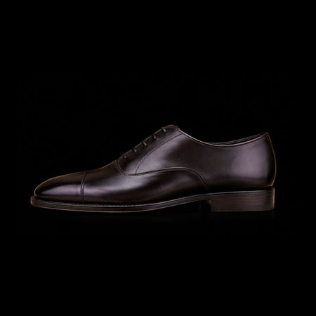 Men's Black Leather Formal Oxford Shoes