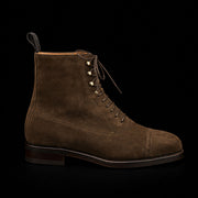 The Kangaroo – Brown Suede Ankle Dress Boots