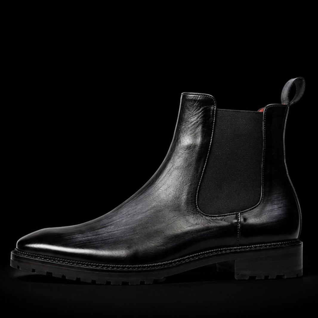 Mens Chelsea Boots Grey