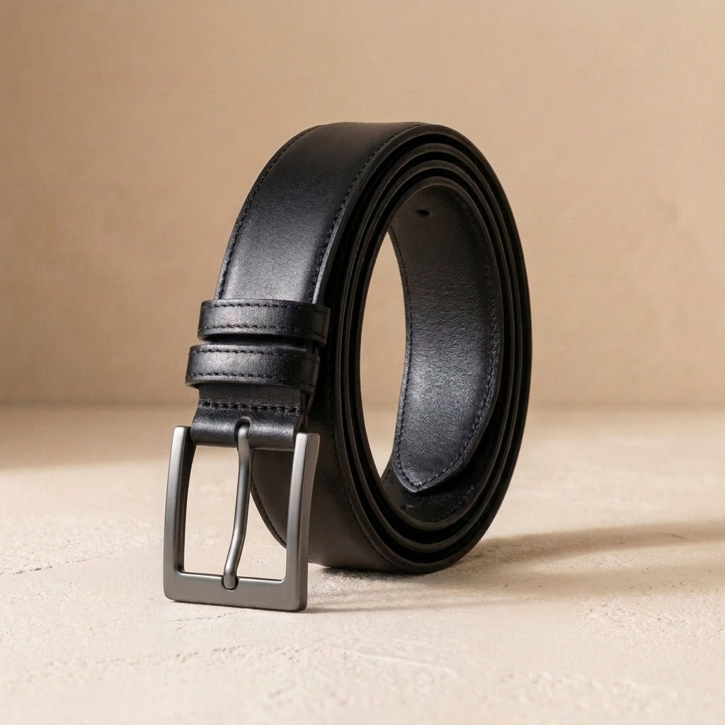 Matching leather belt