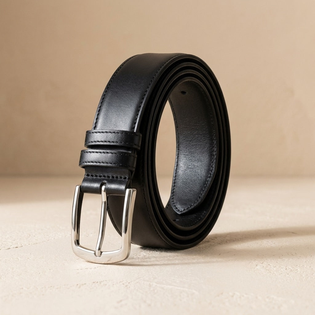 Matching leather belt